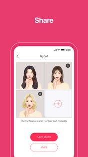 HAIRFIT – симулятор причесок в стиле K-POP 2.0.9. Скриншот 4