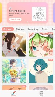 Anime Paint – раскраска по номерам 1.2.7. Скриншот 2