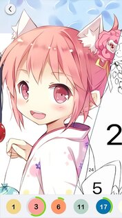 Anime Paint – раскраска по номерам 1.2.7. Скриншот 3