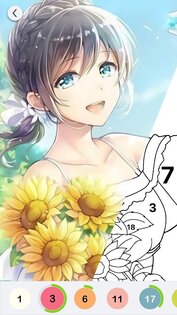 Anime Paint – раскраска по номерам 1.2.7. Скриншот 4