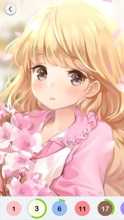 Anime Paint – раскраска по номерам 1.2.7. Скриншот 6