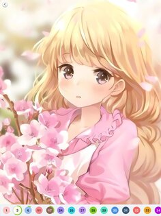 Anime Paint – раскраска по номерам 1.2.7. Скриншот 13