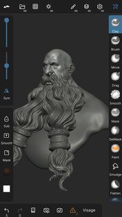 Nomad Sculpt 1.97. Скриншот 2