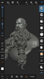 Nomad Sculpt 2.2. Скриншот 2