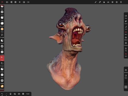 Nomad Sculpt 2.2. Скриншот 20