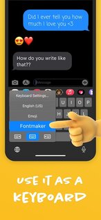 Fontmaker – шрифтовая клавиатура 1.8.7.66. Скриншот 3