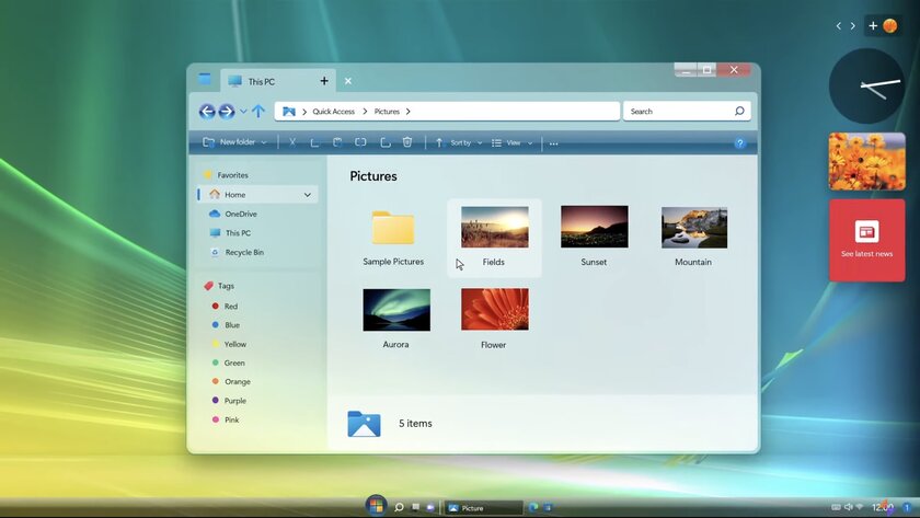 Идеальная Windows с Пуском? Если бы Vista вышла в 2022, она бы выглядела так