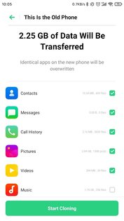 OPPO Clone Phone 15.11.2. Скриншот 4