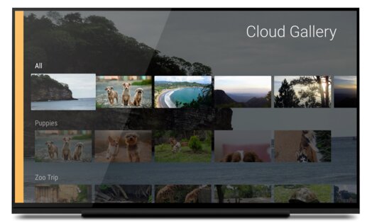 Cloud Gallery 1.94 для Android TV. Скриншот 1