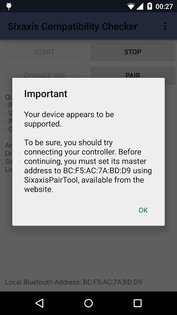 Sixaxis Compatibility Checker 0.7.13. Скриншот 4