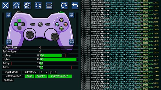 Game Controller Tester 2.02. Скриншот 2