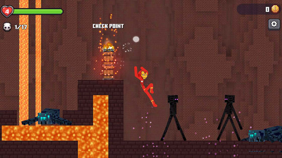 Stickman vs Craftman 4.4.14. Скриншот 6