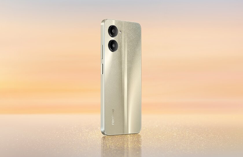 Представлен Realme C33 — очень простой и дешёвый смартфон с интересным дизайном