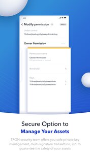 TronLink Pro 4.15.1. Скриншот 3
