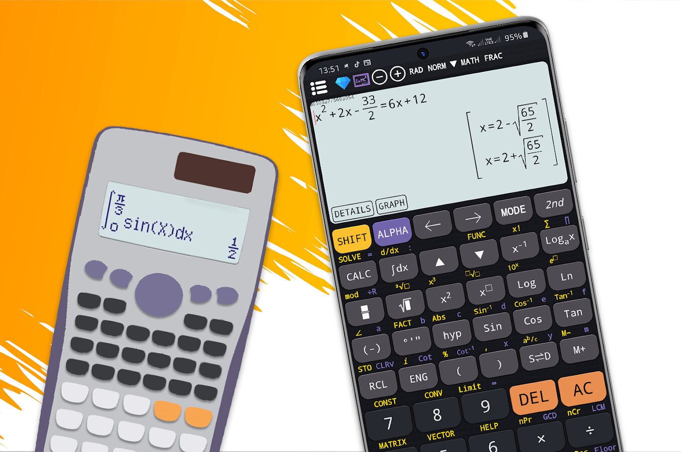 CalcES – scientific calculator 991 plus 6.0.0