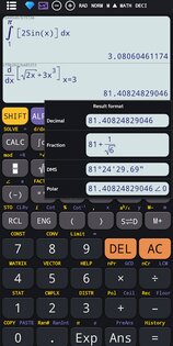 CalcES – научный калькулятор 991 плюс 7.0.9.334. Скриншот 3