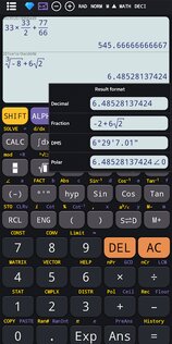 CalcES – научный калькулятор 991 плюс 7.0.9.334. Скриншот 5
