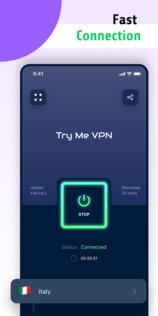 Tryme VPN 1.1.263. Скриншот 4