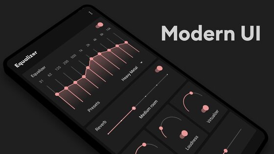 Flat Equalizer – усилитель басов 6.3.3. Скриншот 2