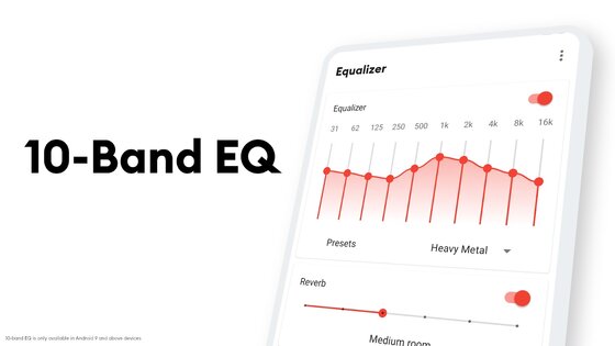 Flat Equalizer – усилитель басов 6.3.3. Скриншот 3