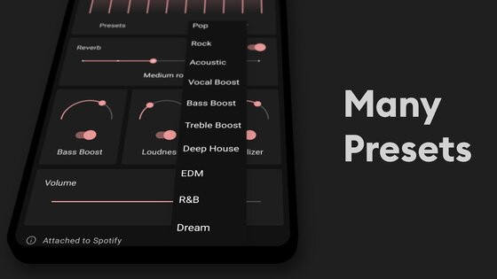 Flat Equalizer – усилитель басов 6.3.3. Скриншот 8