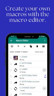 Touch Macro - Pro 3.3.9. Скриншот 3