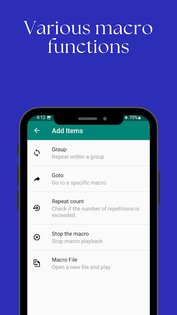 Touch Macro - Pro 3.3.9. Скриншот 4