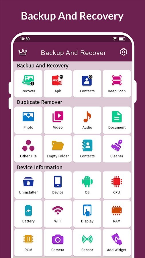 Recover all deleted photos 10.07