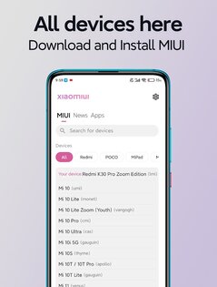 MIUI Downloader 1.9.1. Скриншот 1