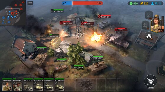 World War Armies 1.39.1. Скриншот 3
