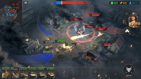 World War Armies 1.39.1. Скриншот 4