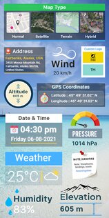 GPS Map Camera 1.6.33. Скриншот 5