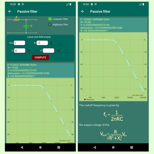 Калькулятор для электронных схем 1.36. Скриншот 7