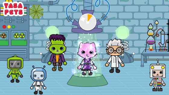 Yasa Pets Halloween 1.9. Скриншот 3