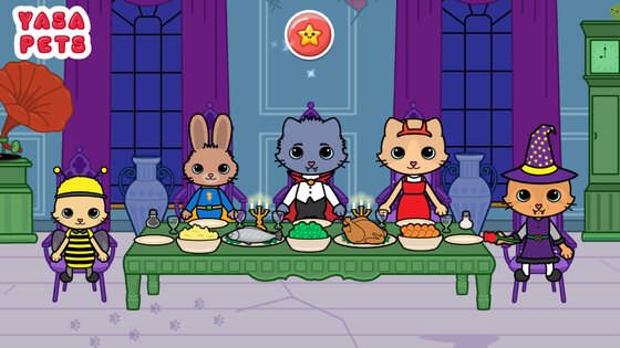 Yasa Pets Halloween 1.9. Скриншот 12