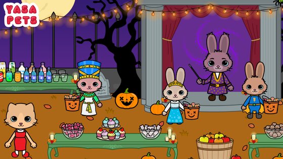 Yasa Pets Halloween 1.9. Скриншот 13