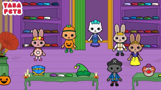 Yasa Pets Halloween 1.9. Скриншот 14