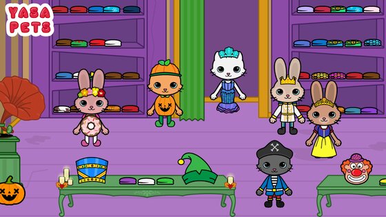 Yasa Pets Halloween 1.9. Скриншот 22