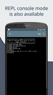 Cxxdroid – C/C++ компилятор IDE 5.42. Скриншот 8