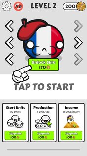 Country Balls Io: Battle Arena 1.2.50. Скриншот 2