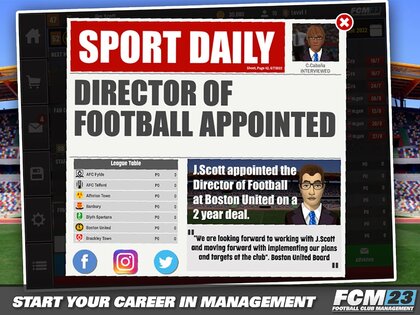 Football Club Management 2023 1.3.0. Скриншот 10