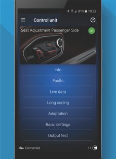 OBDeleven 0.98.0. Скриншот 4