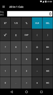 All-in-1-Calc Free 2.3. Скриншот 1