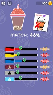 Bubble Tea – Color Game 3.3. Скриншот 9