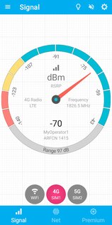 Signal Strength 28.1.0. Скриншот 2