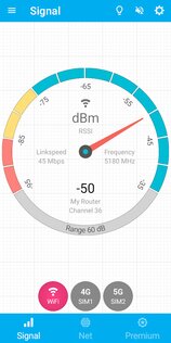 Signal Strength 28.1.0. Скриншот 3