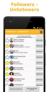 Followers – Unfollowers 59.0. Скриншот 1