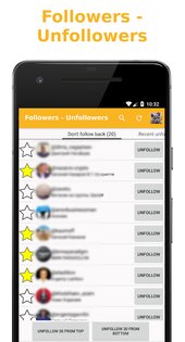 Followers – Unfollowers 61.0. Скриншот 1