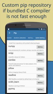 Pydroid 3 – IDE for Python 8.01. Скриншот 4