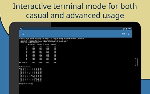 Pydroid 3 – IDE for Python 8.01. Скриншот 10